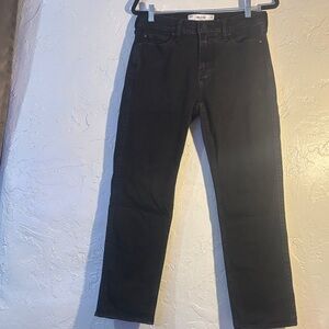 Hollister Men's Jet Black Straight Jeans